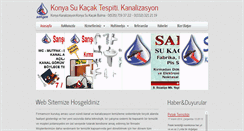 Desktop Screenshot of konyakanalizasyonacma.com